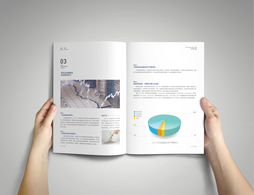中国信托基金画册设计企业概况_高瑞品牌
